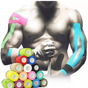 Cinta Tape Kinesiológico 5cm x 5m